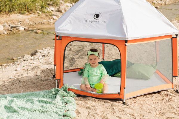 Take your Pop N’ Go Playpen Anywhere