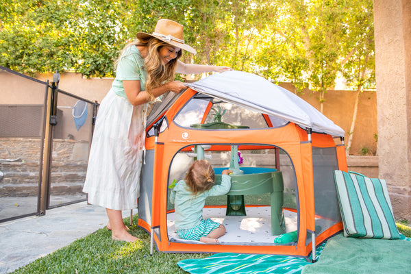 Keep Your Kids Shaded this Summer with the Pop N’ Go Playpen