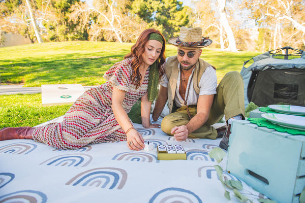 Creative Day Date Ideas Featuring The California Beach Blanket