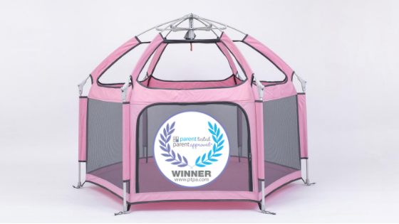 The Pop 'N Go Playpen earned the PTPA Seal of Approval!