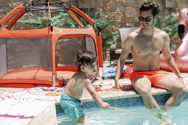 Travel Play Area: Why You Need this Item Poolside