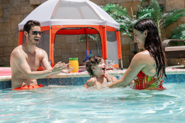 Have a Perfect Pool Day Featuring the Pop N’ Go Playpen